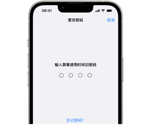 荔城iPhone屏幕维修分享iPhone屏幕使用时间密码忘记了怎么办 