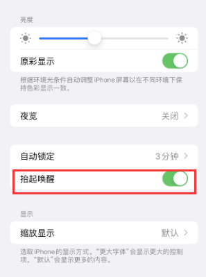 荔城苹果授权维修站分享iPhone轻点无法唤醒怎么办