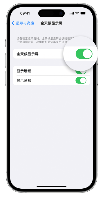 荔城苹果14维修店分享如何自定义 iPhone 14 Pro 常亮显示屏 