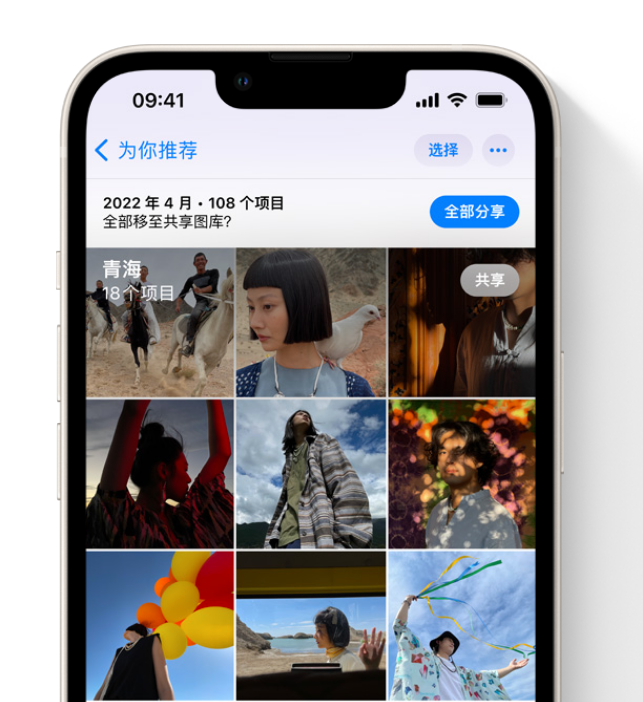 荔城苹果维修网点分享在 iPhone 上使用共享图库 