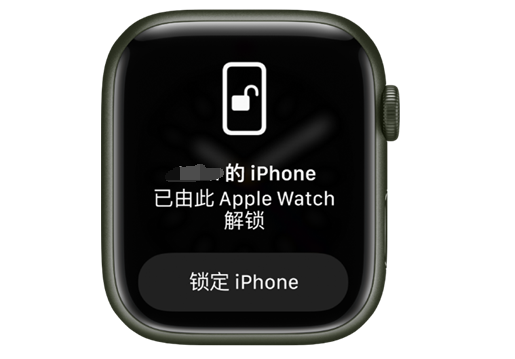 荔城苹果手机维修分享用 AppleWatch 解锁配备面容 ID 的 iPhone方法 