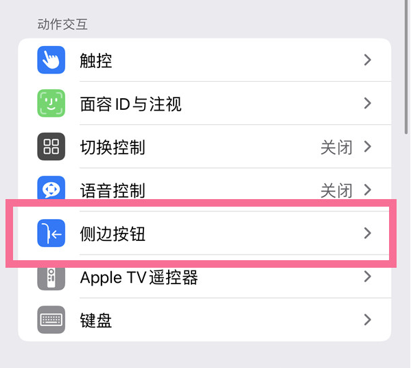 荔城苹果14维修店分享iPhone14 Plus侧键双击下载功能关闭方法 