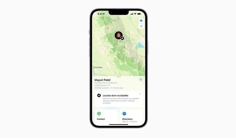 荔城苹果14维修分享iPhone14系列中 FindMy功能通过卫星分享位置方法教程 