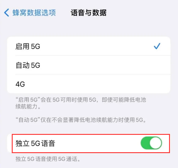 荔城苹果14维修分享iPhone 14 Pro如何开启VoNR 