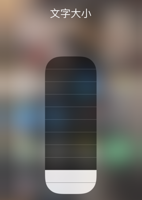 荔城苹果手机维修分享小技巧：在 iPhone 控制中心快速调节字体大小 