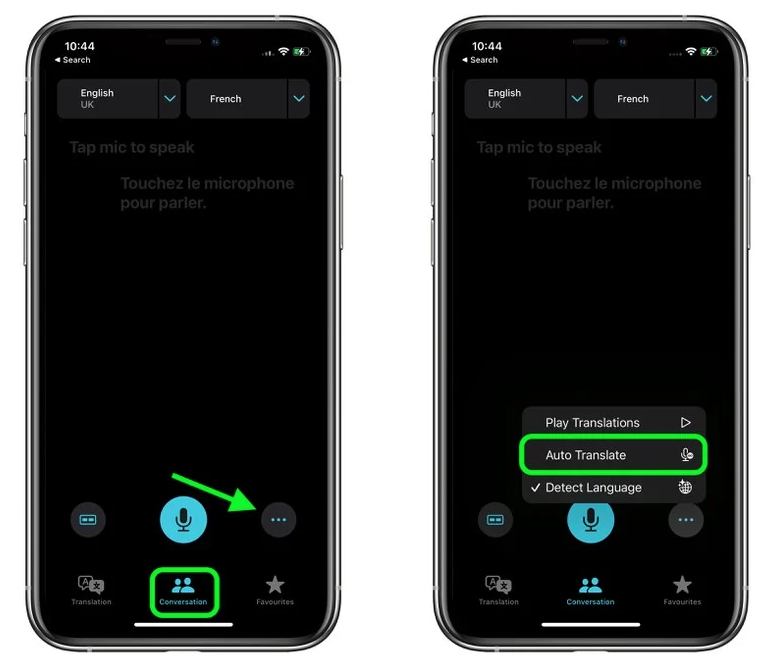 荔城苹果手机维修分享iOS 15 “翻译” App 新改进 