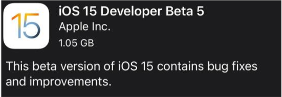 荔城苹果手机维修分享如何升级到iOS15.0 beta5 